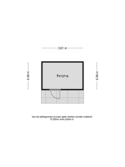 Plattegrond Albrecht Durerweg 85 ALMERE