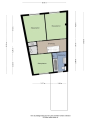 Plattegrond Heinrich Bollstraat 41 HAARLEM