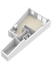 Plattegrond Heinrich Bollstraat 41 HAARLEM