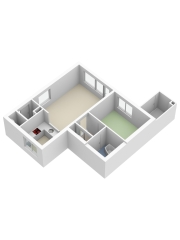 Plattegrond Bandholm 29 HOOFDDORP