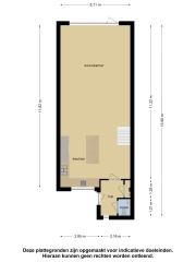 Plattegrond Brahmslaan 11 AKERSLOOT