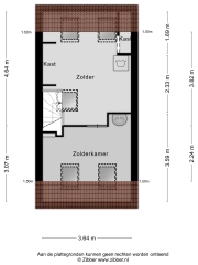 Plattegrond Gerrit van Stellingwerfstraat 34 AMERSFOORT