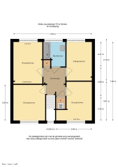 Plattegrond Aletta Jacobsstraat 72 ALMERE