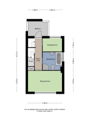 Plattegrond Brinkstraat 434 ENSCHEDE