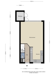 Plattegrond C. Outshoornstraat 47 ALMERE