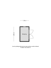 Plattegrond C. Outshoornstraat 47 ALMERE