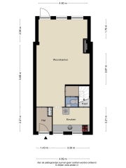 Plattegrond Drecht 21 HEERHUGOWAARD