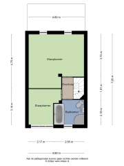 Plattegrond Drecht 21 HEERHUGOWAARD