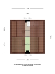 Plattegrond Ds.Talmastraat 4 WOLVEGA