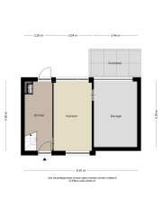 Plattegrond Deurningerstraat 70 ENSCHEDE