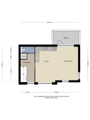 Plattegrond Deurningerstraat 70 ENSCHEDE