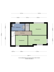 Plattegrond Deurningerstraat 70 ENSCHEDE