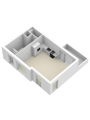 Plattegrond Deurningerstraat 70 ENSCHEDE