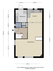 Plattegrond Ds. Marinus Mooijstraat 41 OUDEBILDTZIJL