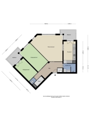 Plattegrond Meerstraat 74 ALMERE