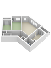 Plattegrond Meerstraat 74 ALMERE