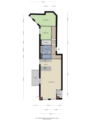 Plattegrond Achterstraat 39 ALKMAAR