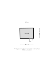 Plattegrond Achterstraat 39 ALKMAAR