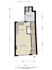 Plattegrond Halvemaanspoort 11 DOKKUM