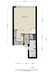 Plattegrond Bellestein 193 EDE