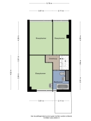 Plattegrond Bellestein 193 EDE