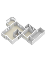 Plattegrond Karturf 76A HEERENVEEN