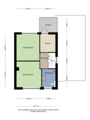 Plattegrond Rudolfstraat 37 HENGELO