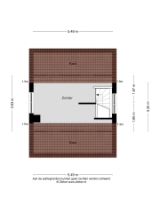 Plattegrond Rudolfstraat 37 HENGELO