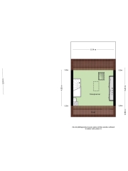 Plattegrond De Gasperisingel 7 EDE