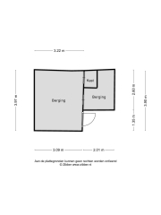 Plattegrond De Gasperisingel 7 EDE