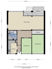 Plattegrond Juliana van Stolberglaan 95 EDE