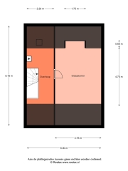 Plattegrond Te Werve 17 ALMELO