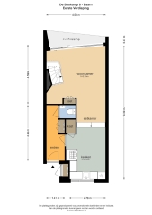 Plattegrond de Boskamp 8 BAARN