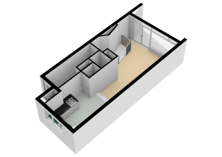 Plattegrond de Boskamp 8 BAARN