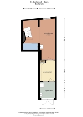 Plattegrond de Boskamp 8 BAARN