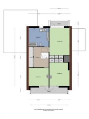 Plattegrond De Kievit 5 VRIEZENVEEN