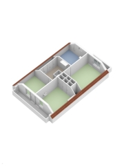 Plattegrond De Kievit 5 VRIEZENVEEN