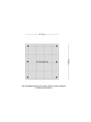 Plattegrond De Patrijs 43 VRIEZENVEEN