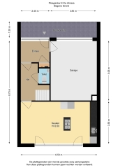 Plattegrond Ploeganker 43 ALMERE