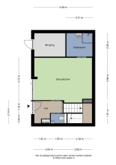 Plattegrond Burgemeester van Stamplein 300 HOOFDDORP