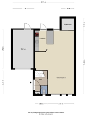 Plattegrond De Nachtpauw 2a ALMELO