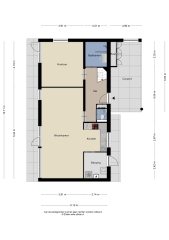 Plattegrond Jerseystraat 25 ALMERE