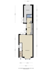 Plattegrond Hyacintstraat 58 ENSCHEDE