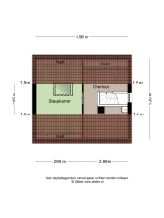 Plattegrond Meester Hodesstraat 24 BORNERBROEK