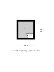 Plattegrond Meester Hodesstraat 24 BORNERBROEK