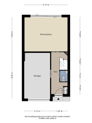 Plattegrond Maanglans 24 AMERSFOORT