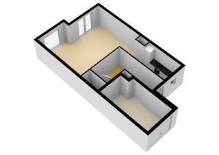 Plattegrond Mattenbies 6 AMERSFOORT