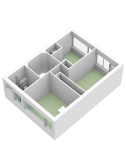 Plattegrond Leeghwaterstraat 87 HOOFDDORP