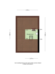 Plattegrond Bilderdijkstraat 19 TILBURG