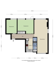 Plattegrond Jozef Israelsstraat 1 ALMELO